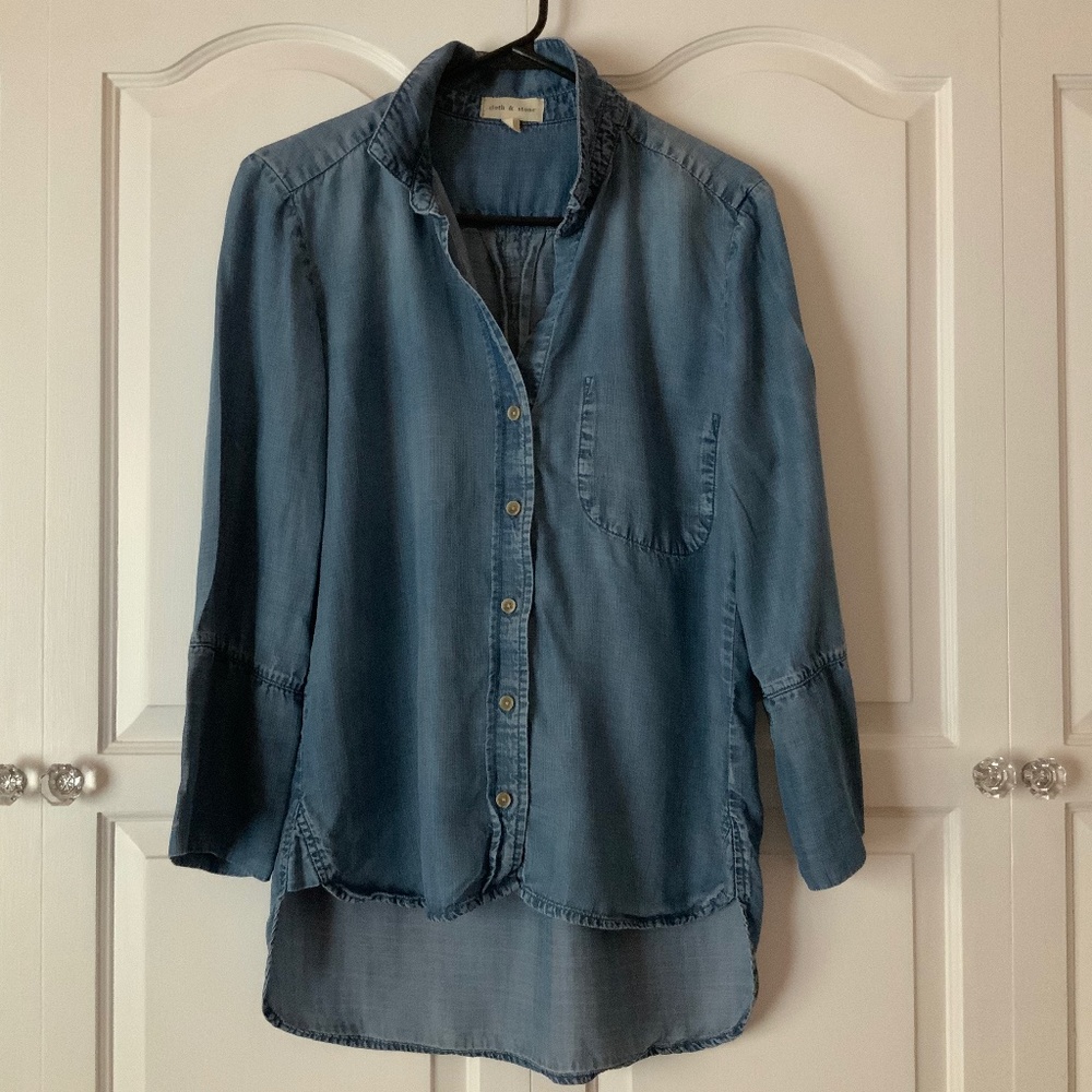 Cloth and Stone denim shirt